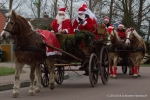 Umzug der Weihnachtsmänner am 24. Dezember 2013